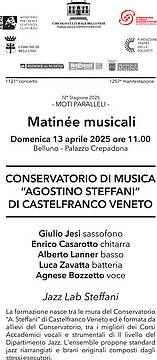 Jazz Ensemble Steffani - 13 aprile 2025