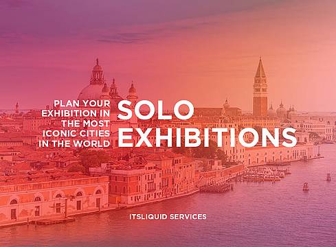 Book your solo exhibition. Share your vision.