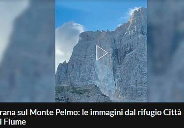 Frana sul Monte Pelmo Frana sul Monte Pelmo