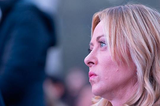 Giorgia Meloni in un'immagine di repertorio Ipa-Fotogramma