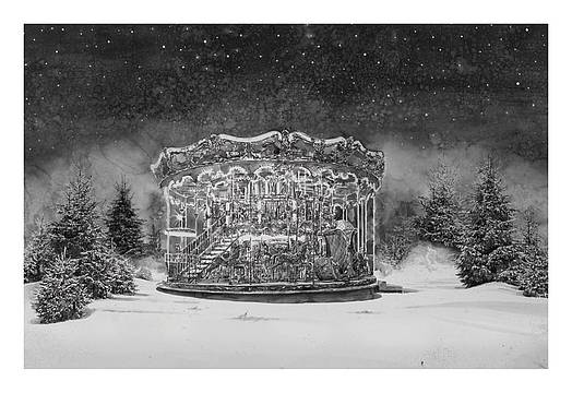Hans Op de Beeck_Merry-go-round in the Snow