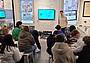 in visita la scuola Media di Agordo