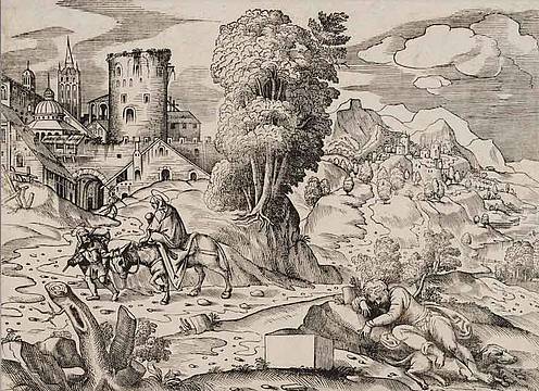 Domenico Campagnola, Fuga in Egitto - Bassano del Grappa, MBA Musei Biblioteca Archivio Domenico Campagnola, Fuga in Egitto - Bassano del Grappa, MBA Musei Biblioteca Archivio