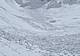 valanga sotto Forcella della Neve