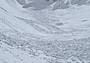 valanga sotto Forcella della Neve valanga sotto Forcella della Neve