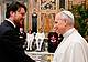 L'incontro tra Alberto Stefani e Papa Leone XIV