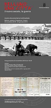 locandina Belluno una citta_Archivio locandina Belluno una citta_Archivio