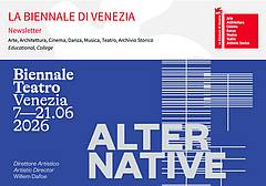 Biennale Teatro 2026 - ALTER NATIVE