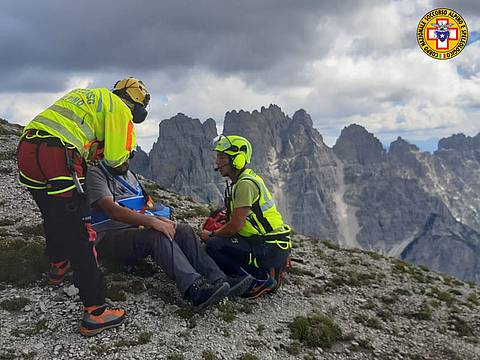 sulla Cima Ovest del Cridola sulla Cima Ovest del Cridola