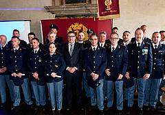 La festa della polizia a Belluno