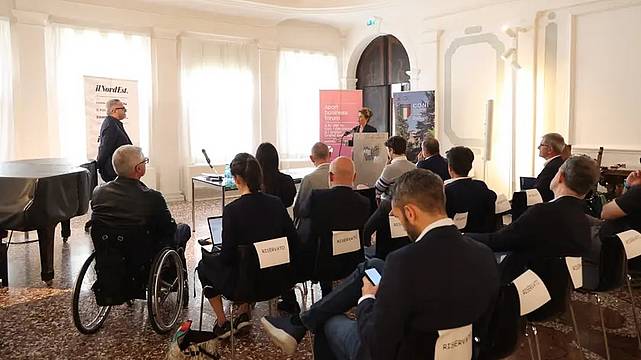 La presentazione di Sport Business Forum a Belluno (foto Perona)