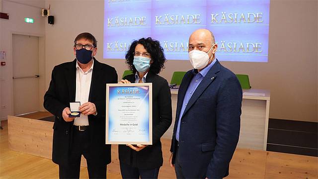 Primo e secondo posto in Austria al concorso Käsiade.