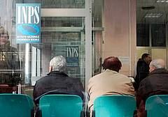 Un ufficio dell'Inps