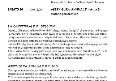 CIRCOLO SOCIO CULTURALE FONTANA VECIA aps - ATTIVITA' DI APRILE
