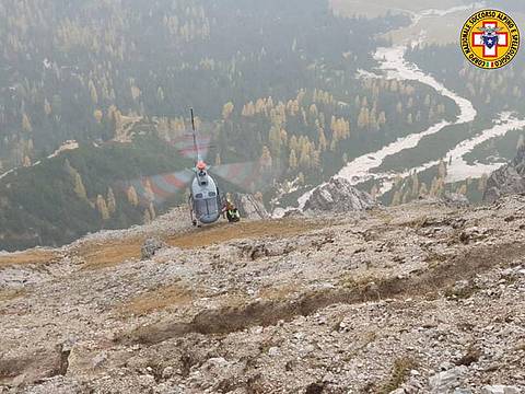 La nebbia impedisce ancora il recupero dell'escursionista sul Cristallo 1 La nebbia impedisce ancora il recupero dell'escursionista sul Cristallo 1