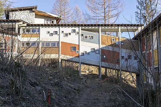 Ex Villaggio Eni di Corte_dopo Vaia_Foto-Nicola Noro