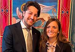 L'assessore Paola Roma con il presidente della Regione Veneto Alberto Stefani L'assessore Paola Roma con il presidente della Regione Veneto Alberto Stefani