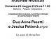 Matinée con il Duo d'arpe Anna Pesetti e Jessica Pettenà - maggio 2025