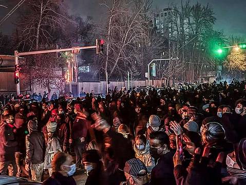 Proteste in Iran (Ipa)
