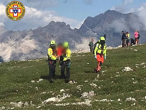 sulle piste, non distante dal Rifugio Laresei sulle piste, non distante dal Rifugio Laresei