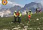 sulle piste, non distante dal Rifugio Laresei