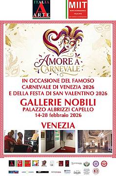 'AMORE A CARNEVALE'- PALAZZO ALBRIZZI CAPELLO - VENEZIA