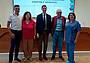 Da sinistra Loris Tonet, Susanna Resenterra, Achille Di Falco, Lorenzo Bernardi e Anna Chierzi Da sinistra Loris Tonet, Susanna Resenterra, Achille Di Falco, Lorenzo Bernardi e Anna Chierzi