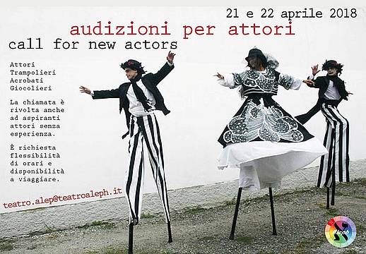 Teatro dell'Aleph - Audizioni