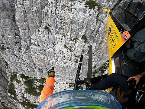 Soccorsa cordata in difficoltà Soccorsa cordata in difficoltà