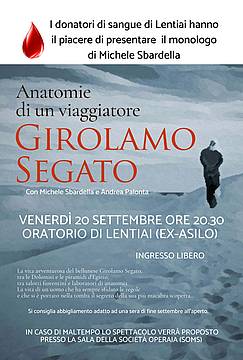 Monologo Girolamo Segato