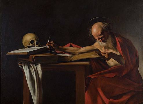San Girolamo scrivente - Caravaggio San Girolamo scrivente - Caravaggio