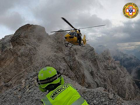 all'altezza di Forcella Padeon all'altezza di Forcella Padeon