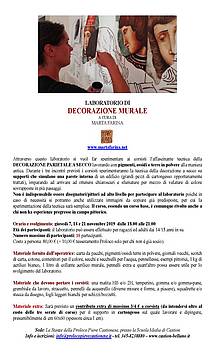 DECORAZIONE MURALE A SECCO_info