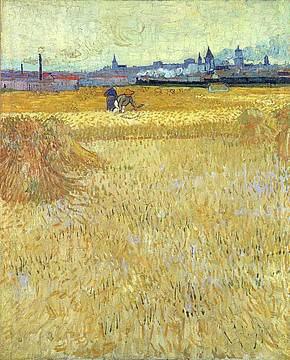 Vincent van Gogh, Mietitori, 1888 - Musée Rodin, Parigi, inv. P. 7304 © Musée Rodin - Jean de Calan Vincent van Gogh, Mietitori, 1888 - Musée Rodin, Parigi, inv. P. 7304 © Musée Rodin - Jean de Calan