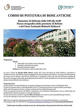 depliant  corso potatura 2019