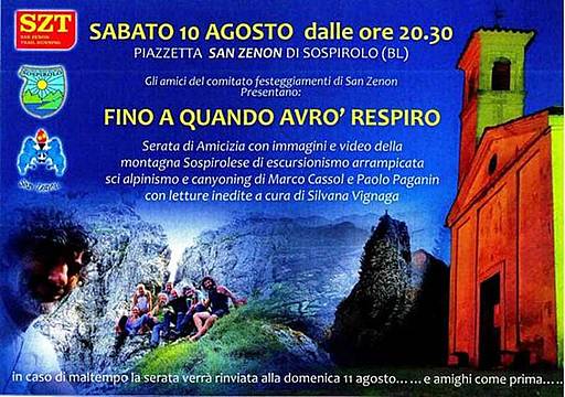 Fino a quando avrò respiro Fino a quando avrò respiro