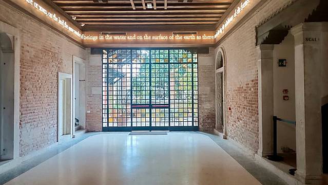 Joseph Kosuth ai Tre Oci