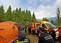Ricerca dispersi, addestramento interforze in Cadore