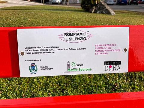 Sospirolo - cerimonia organizzata dal locale Circolo Auser Monte Sperone 1