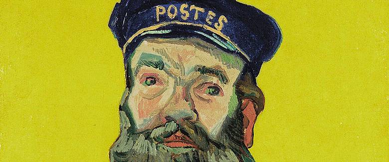 Vincent van Gogh, Il postino Joseph Roulin (particolare), 1888 - Kunstmuseum, Winterthur, dono degli eredi di Georg Reinhart, 1955 © SIK-ISEA, Zurich