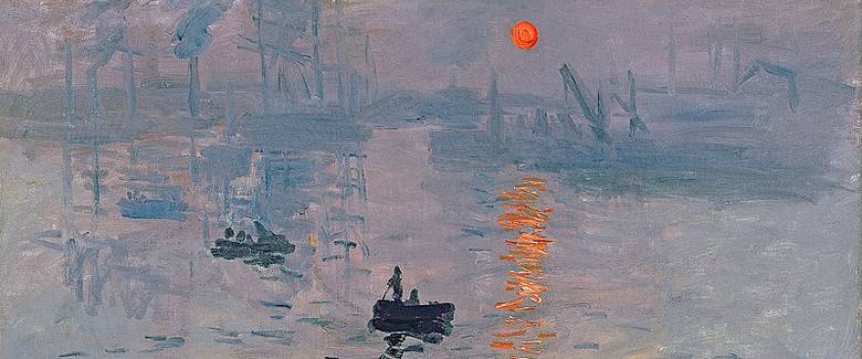 Claude Monet - Impression_ soleil levant (particolare) 1873 - Parigi_ Musée Marmottan Monet Claude Monet - Impression_ soleil levant (particolare) 1873 - Parigi_ Musée Marmottan Monet