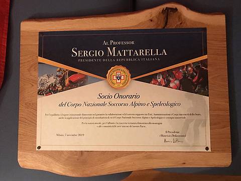 Mattarella incontra il Cnsas Mattarella incontra il Cnsas