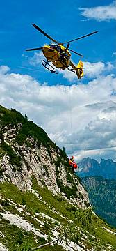 sul sentiero 560 in prossimità del Rifugio Tissi