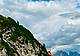 sul sentiero 560 in prossimità del Rifugio Tissi