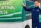 Davide Levis con la Zamboni (conosciuta anche come Rolba) alle Olimpiadi