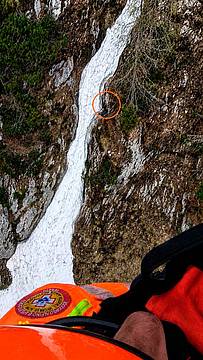 Escursionista recuperato sotto Forcella Casamatta