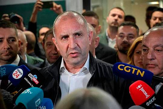 Rumen Radev (Afp)