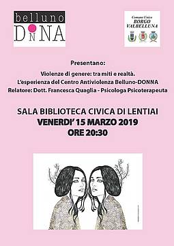 Serata venerdì 15 marzo Lentiai