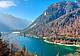 Una veduta del lago di Raibl a Cave del Predil.