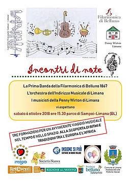 Incontri di Note - Limana 06-10-2018 Incontri di Note - Limana 06-10-2018